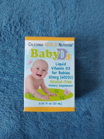 Детский витамин D3 с iHerb, Baby D3 для малышей