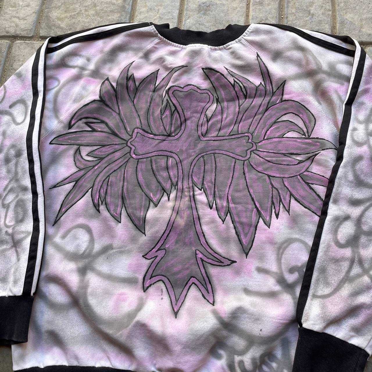 adidas trible skull sweetshirt