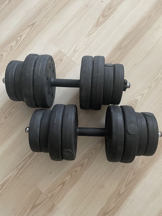 Hantle 2x15kg (zestaw 30kg)