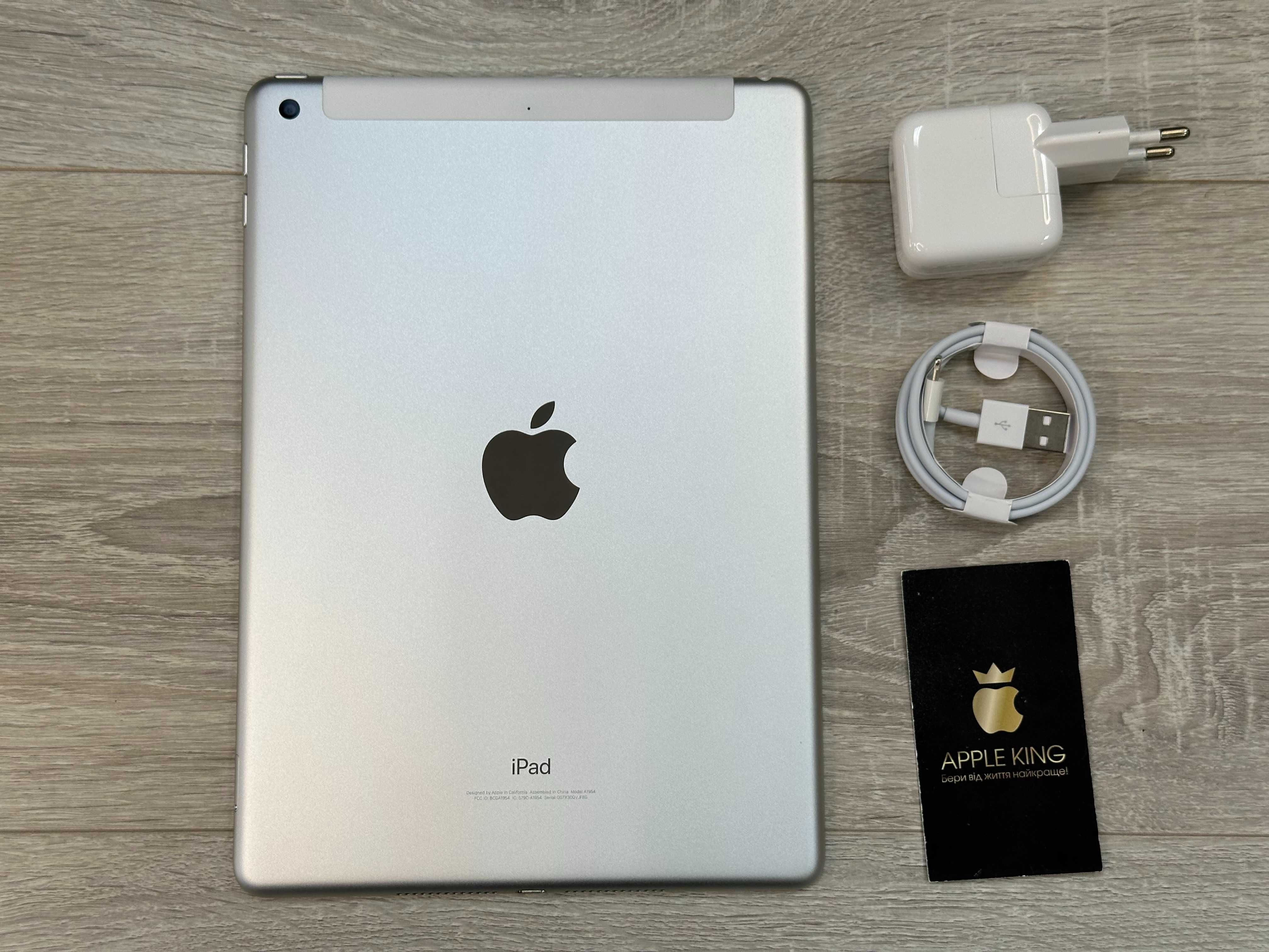 Apple iPad 6 9.7 дюйми Wi-Fi LTE 4G 128GB Silver A1954