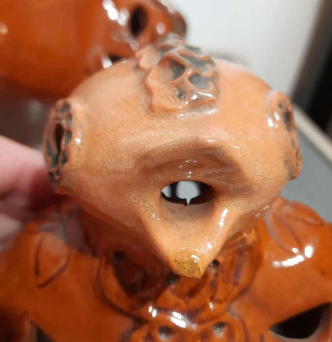 Сім'я індиків статуетка кераміка майоліка Виноградів ссср