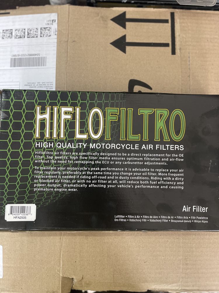 Filtro de ar Hiflofiltro HFA2505 Kawasaki ninja 250/300 & Z300