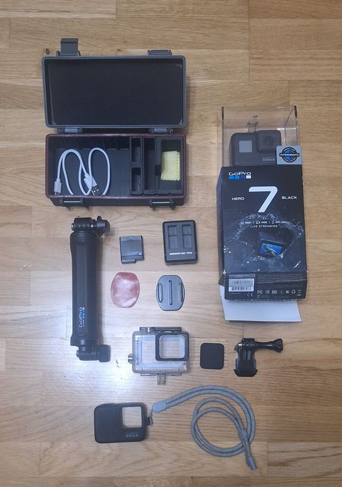 Kamerka Gopro hero 7 black bardzo dobry stan
