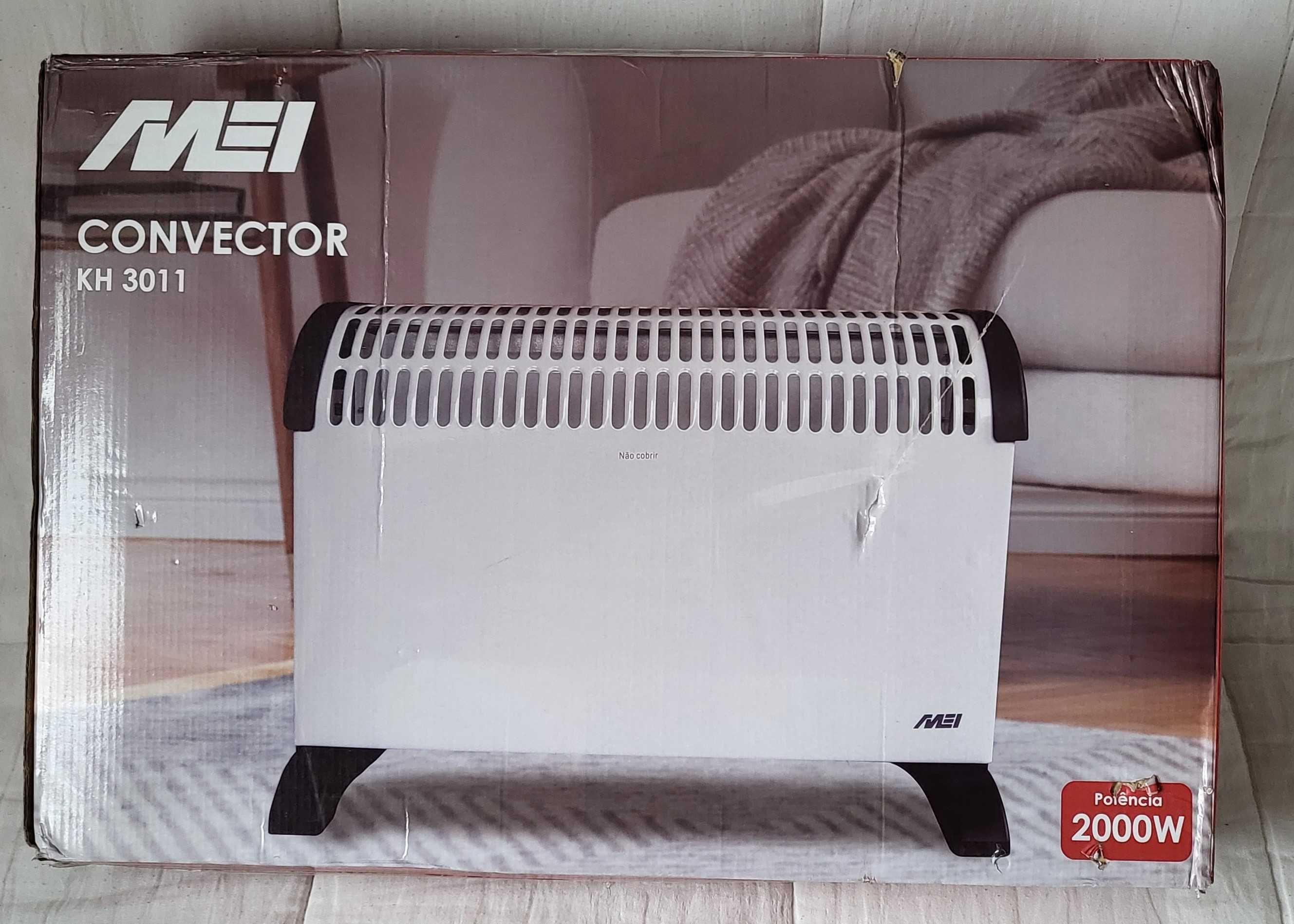 Aquecedor Convector MEI KH 3010, Novo