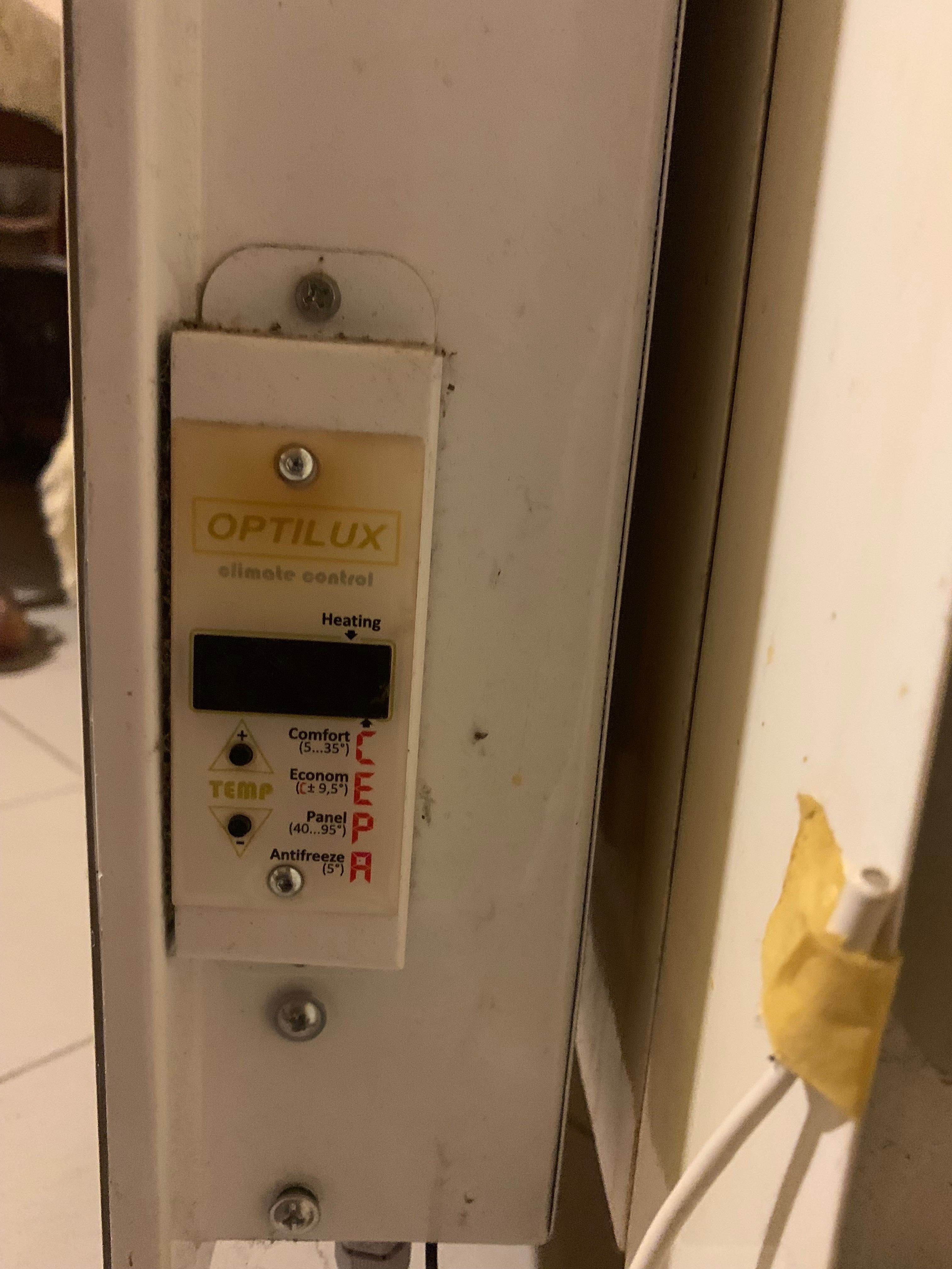 Керамический обогреватель OPTILUX 1400 Вт