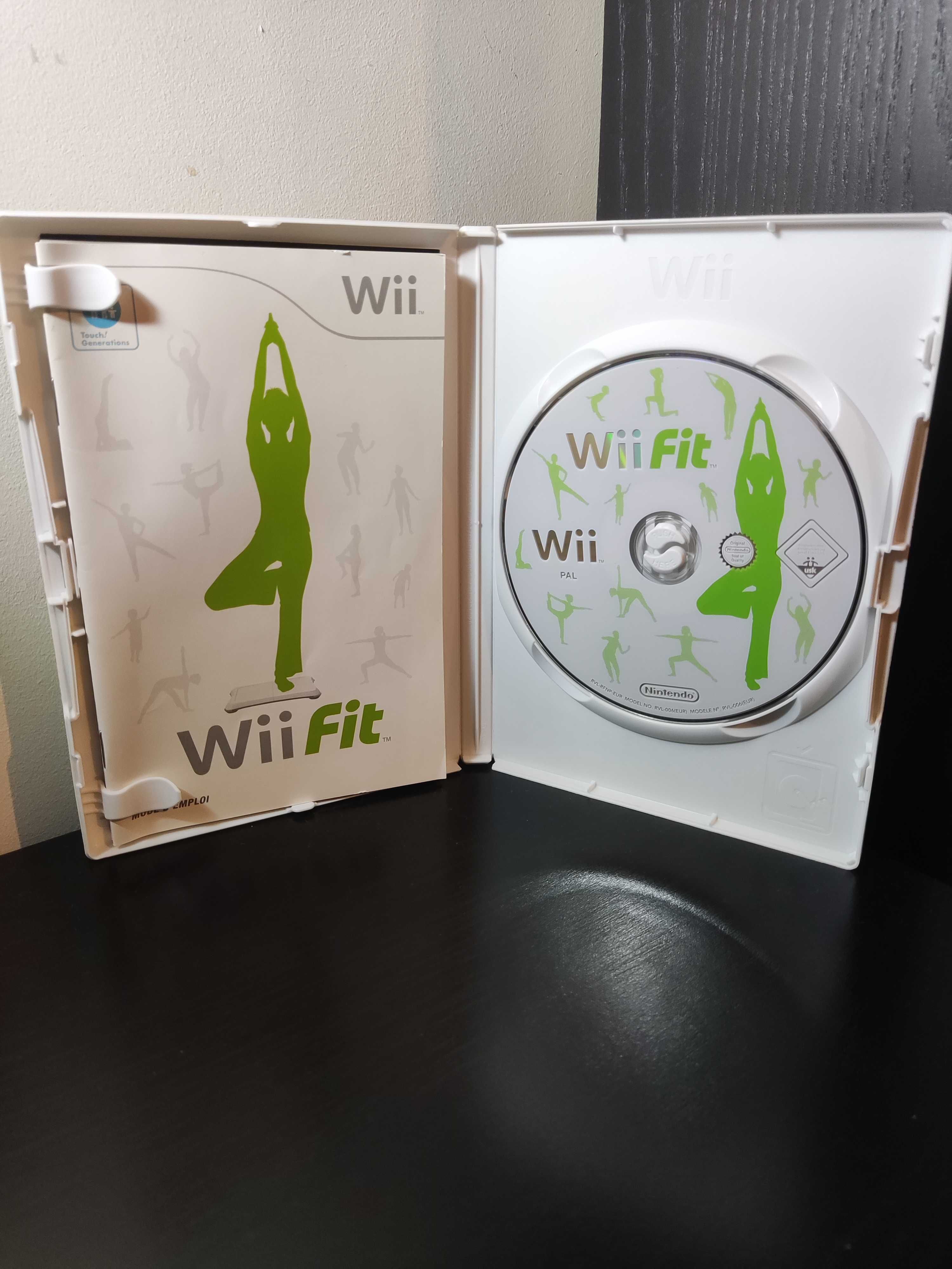 Wii Fit com caixa e manual em muito bom estado