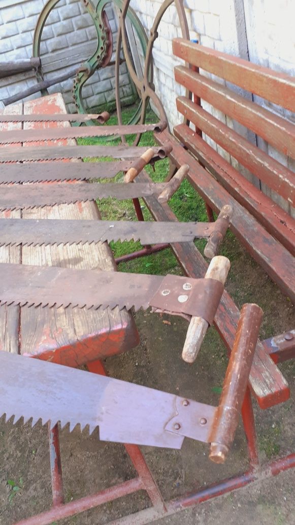 Stare Piły od Sìę do się z prl jako ozdoba lub dekoracja lub inne