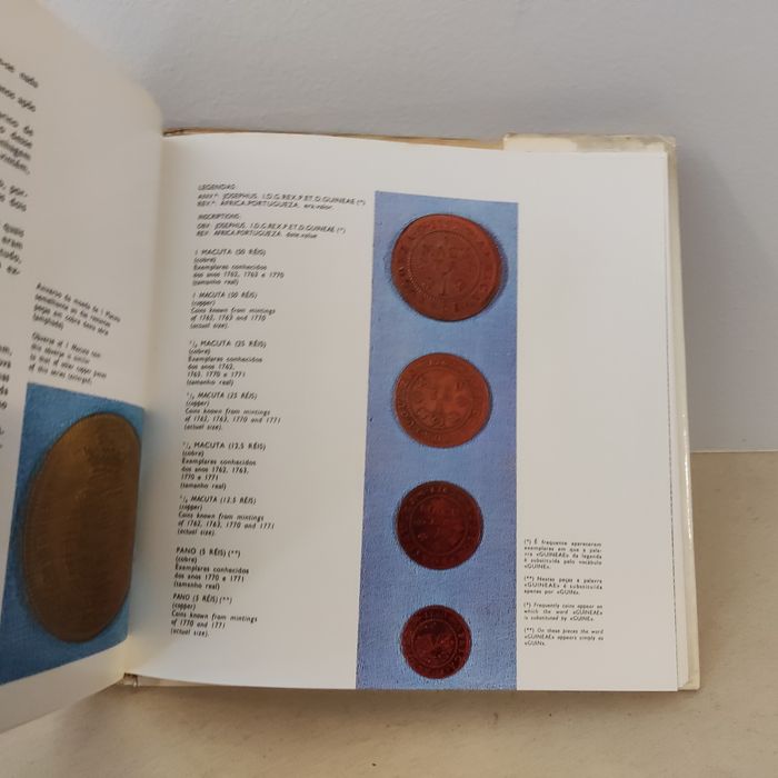 Livro Moedas de Angola de L. Rebelo de Sousa