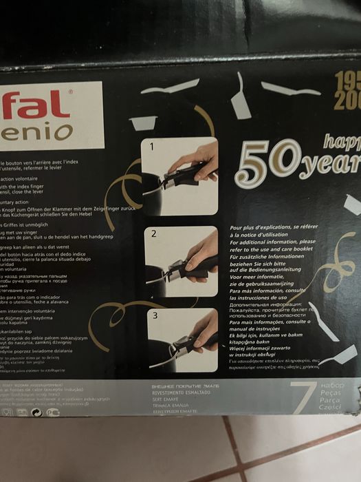 Новий набір кастрюль Tefal (made in France)