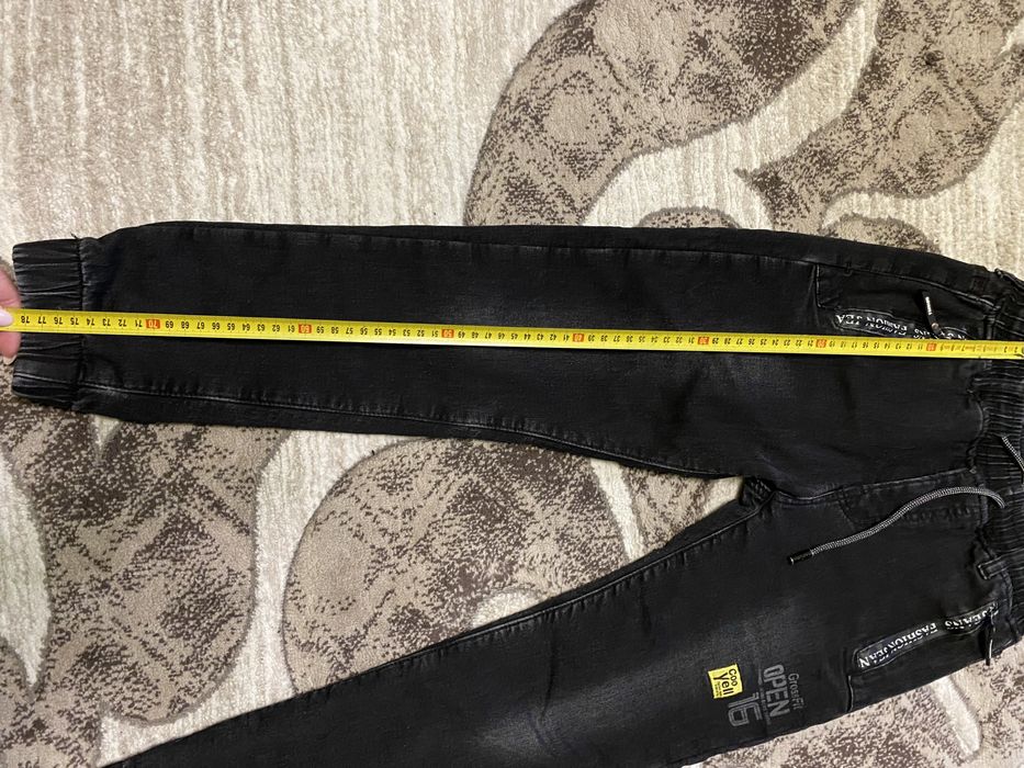 Джинси мом на флісі на хлопчика 134-146