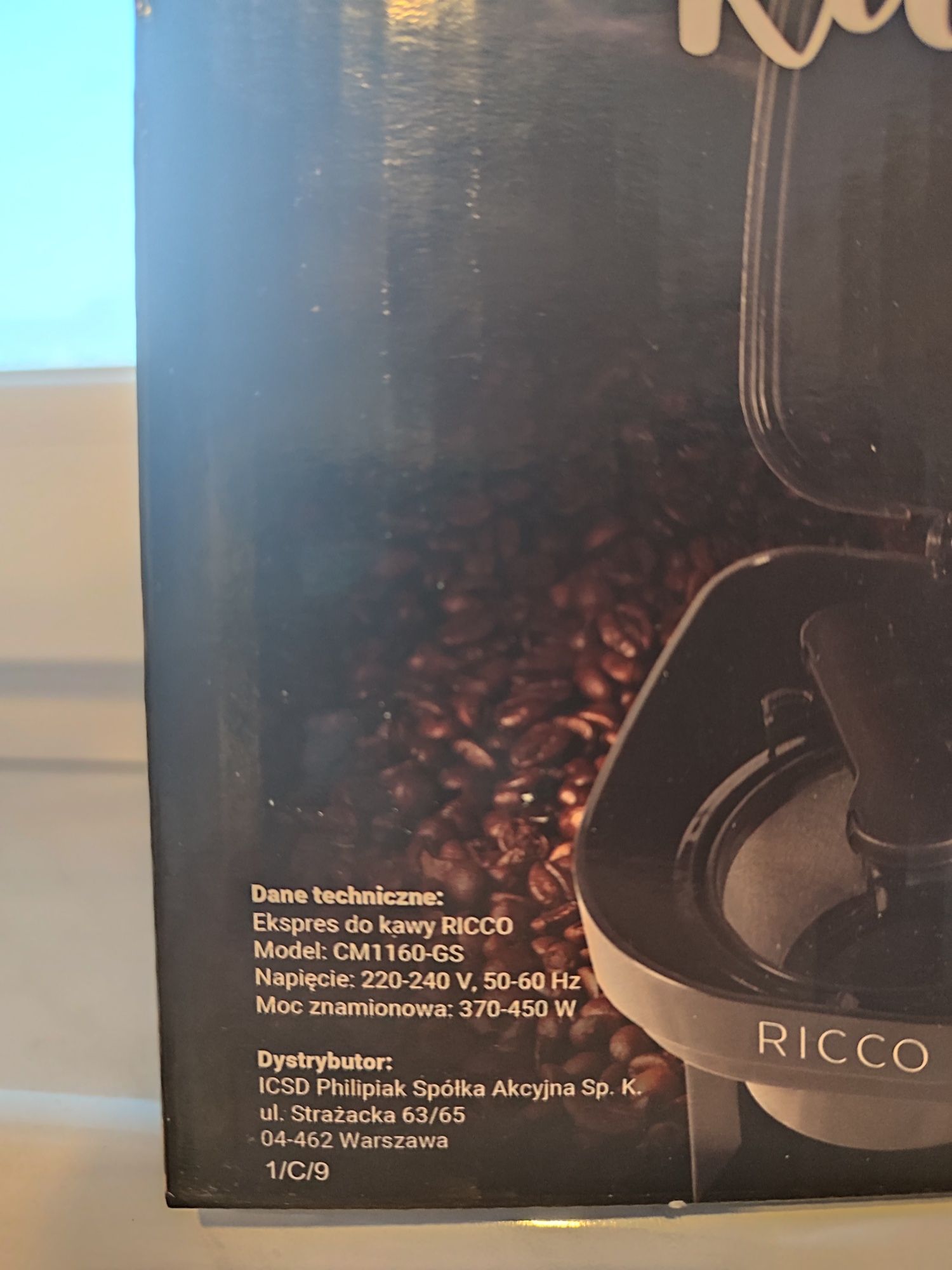 Ekspres do kawy Ricco