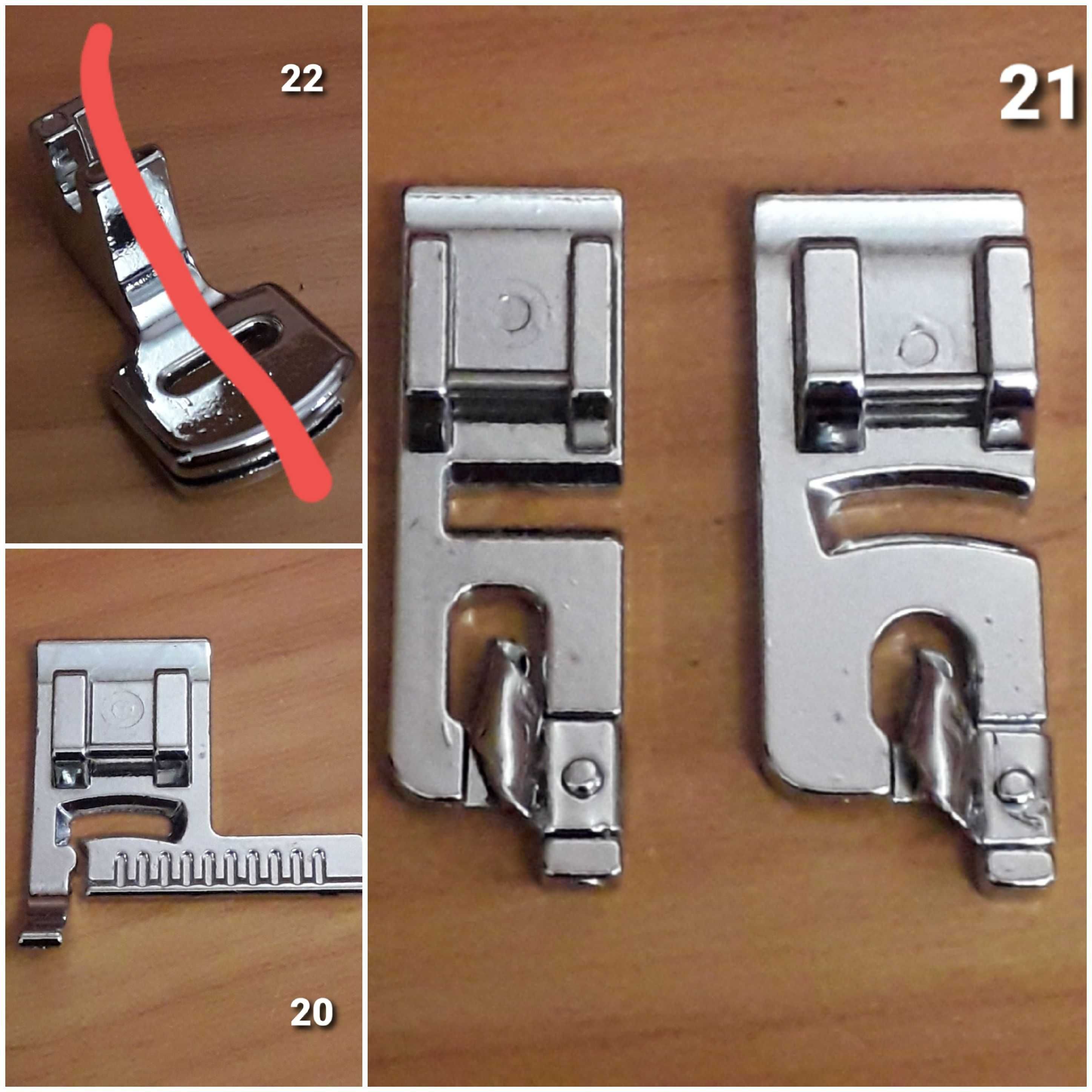 Лапка швейной машинки для 9 защипов