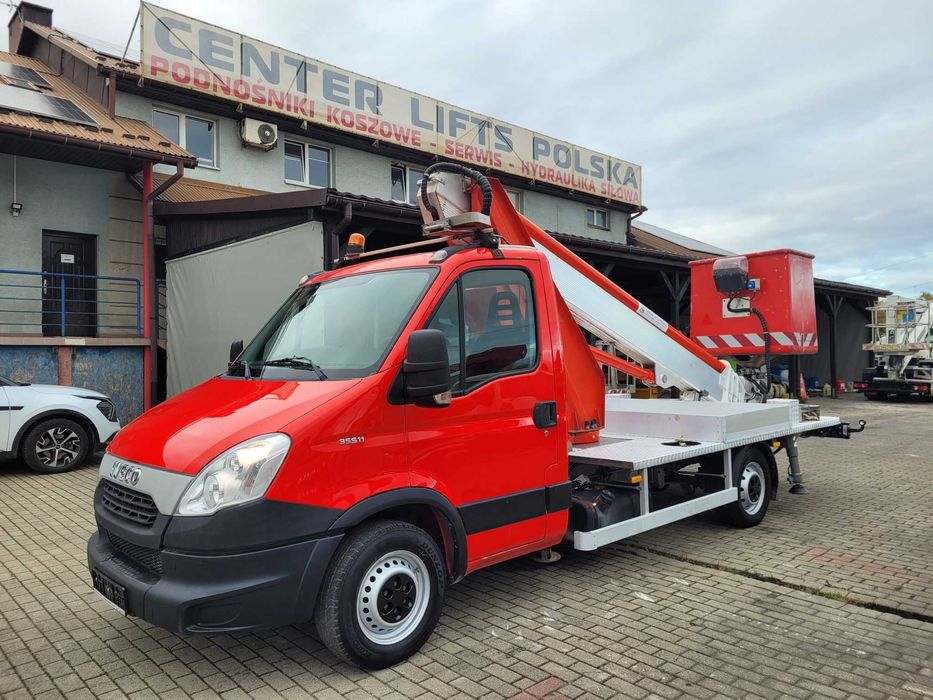 iveco podnośnik koszowy zwyżka 20 m multitel mt202ds gsr cmc isoli cte