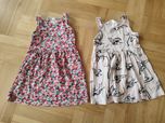 Dwie sukienki H&M, rozmiar 98/104