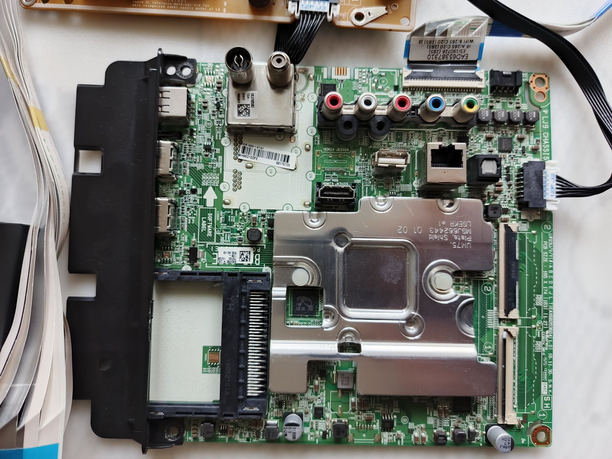 Części od telewizora LCD LG 43UM7100aPLB