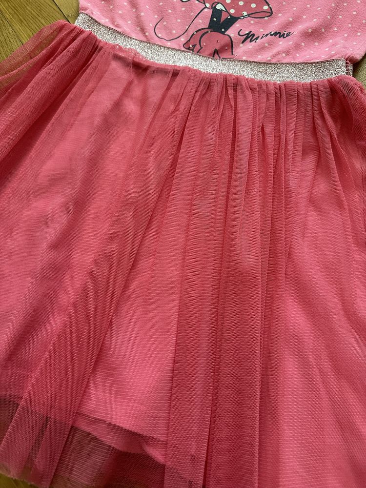 Сукня 110 - 116 розмір спідниця з фатину платье розовое