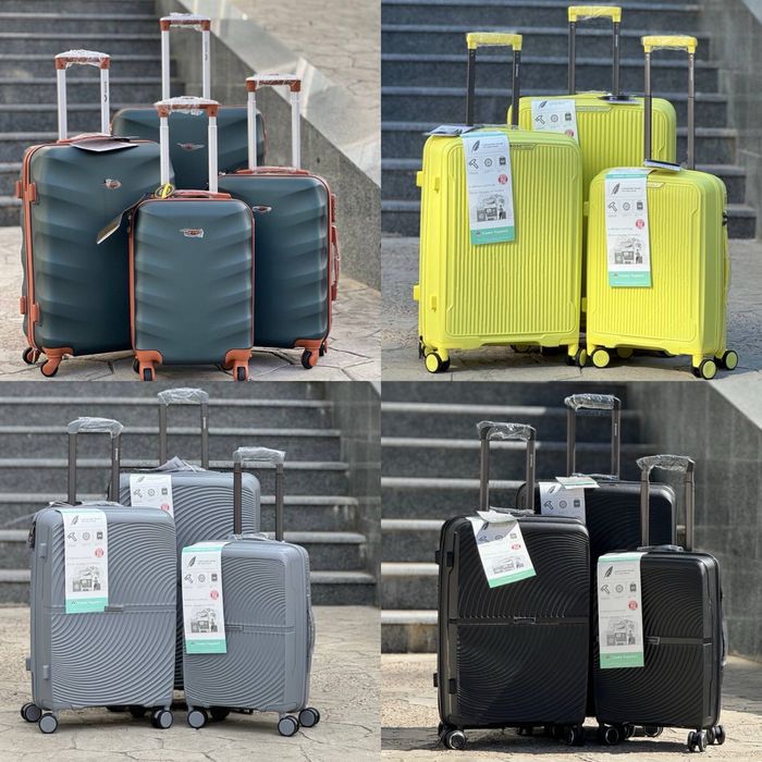 И ABS!и Полипропилен!Чемодан Польша на колесах,валіза,сумка на колесах