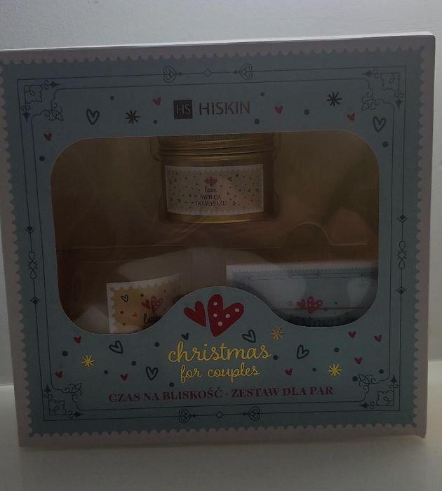 HISKIN świąteczny zestaw prezentowy dla par 3el.