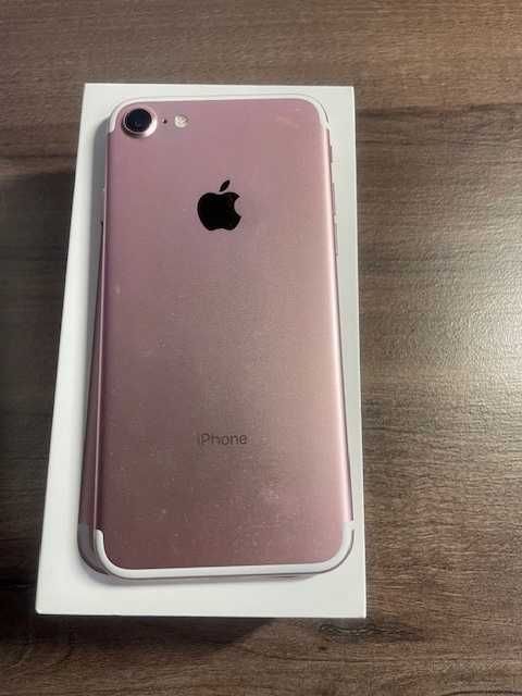 iPhone  7   32 GB  RÓŻOWY - słuchawki , kabel ,ładowarka ,etui