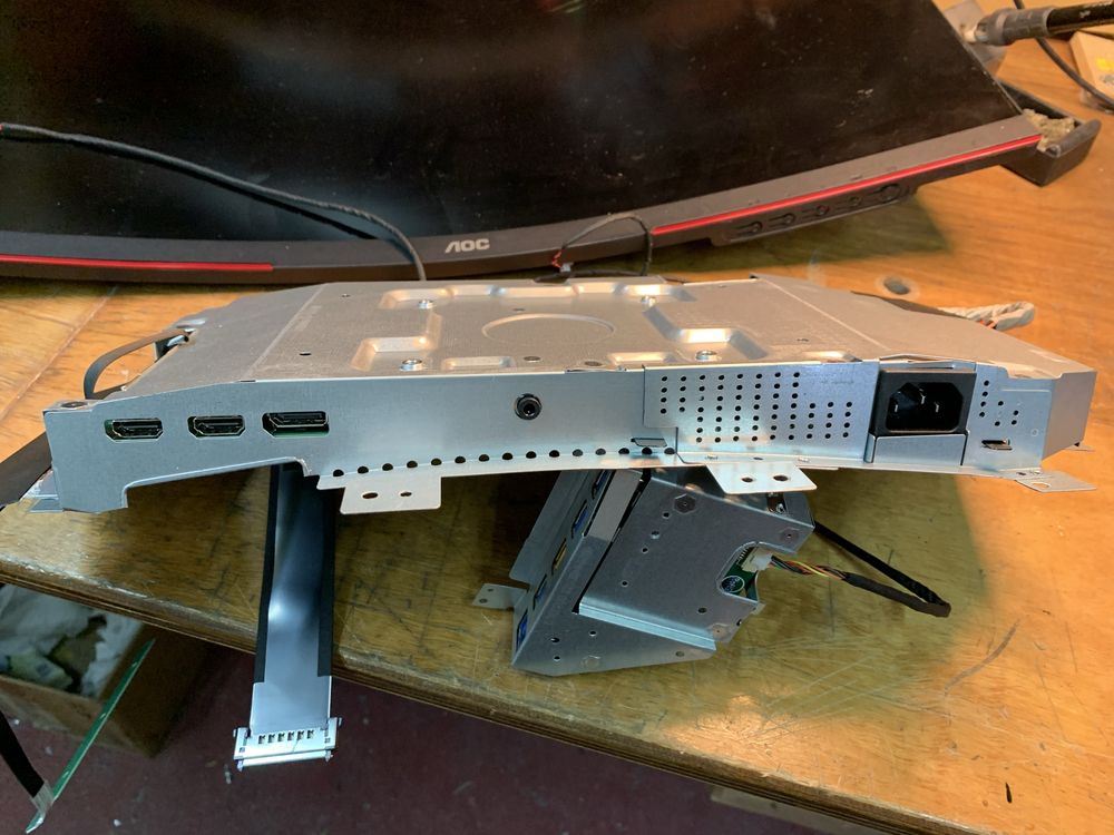 Kit De Placas ( Fonte + CPU ) De Monitor Gaming AOC ( Peças )