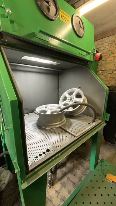 Пескоструйная очистка дисков (Пескоструй, Пискоструй)