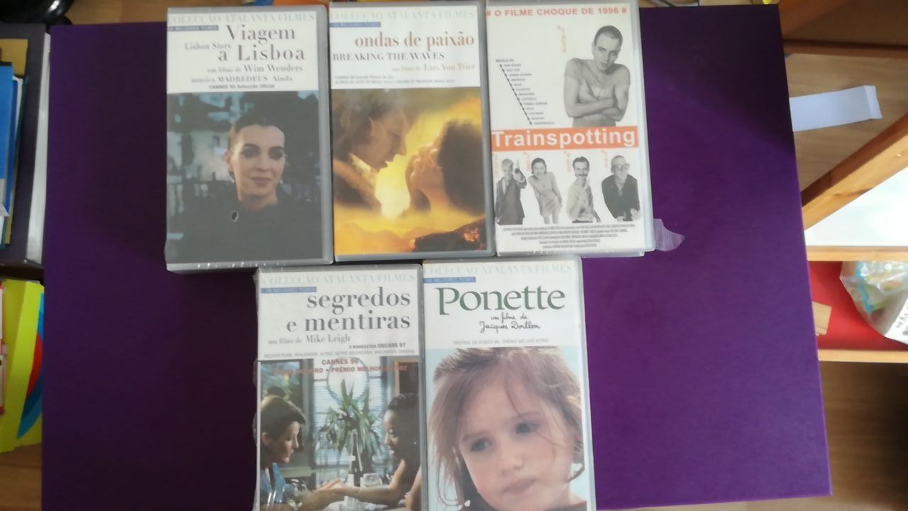 Cassetes VHS variadas v.p.ind