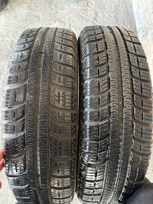 Продам зимние шины резину Michelin r15 155/65