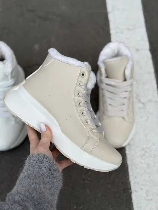 АКЦІЙНА ЦІНА! Теплі жіночі черевики на хутрі 35–41