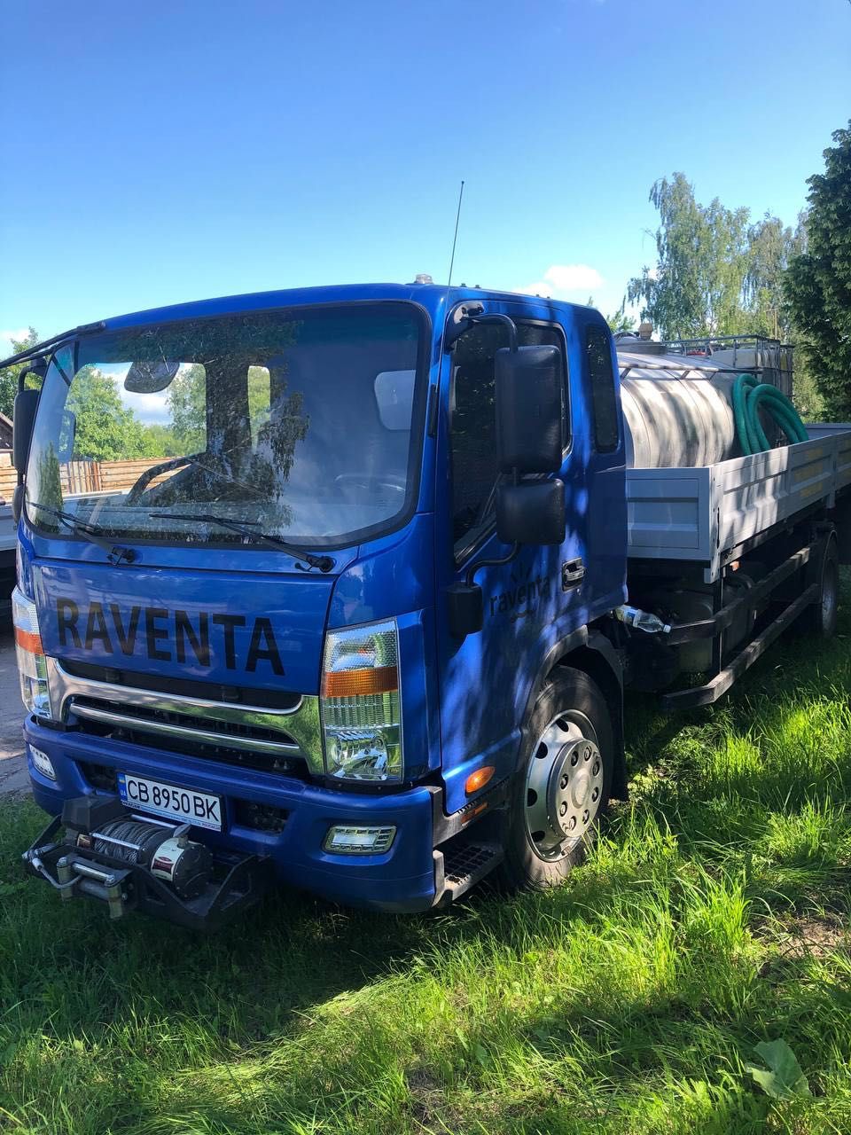 Автромобиль грузовой  JAC -120 (водовоз-молоковоз) бортовой.