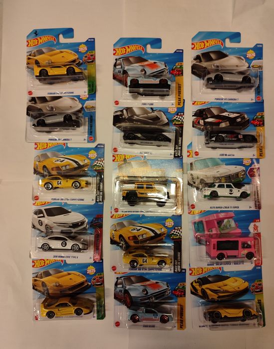 Hot Wheels caixa A 2016