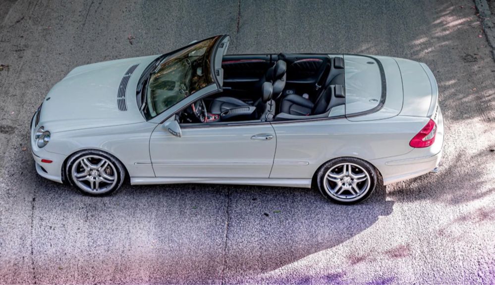 Mercedes cabrio clk550 AMG 2008 stan idealny ZAMIANA