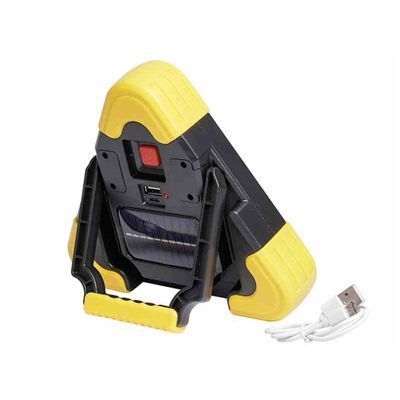 Lampa Trójkąt Ostrzegawczy Led Solar Usb Cob