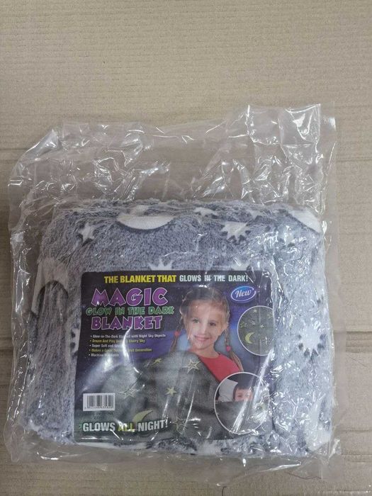 Новий плед, що світиться у темряві 160×120 см