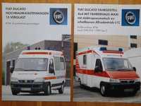 FIAT Ducato, Ducato 4x4 karetka ambulans 2 prospekty niemieckie