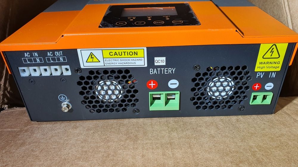 Стан Нового! Гибридный Инвертор Powmr 3.2H-24V 3000W Інвертор для соня