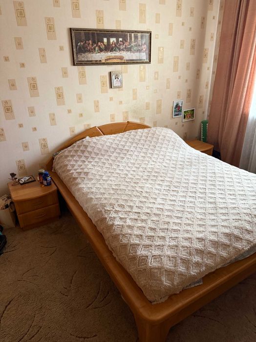 Меблі в спальню з МДФ ТМ Комекс  (Шафа, ліжко, трюмо і тумби 2шт)