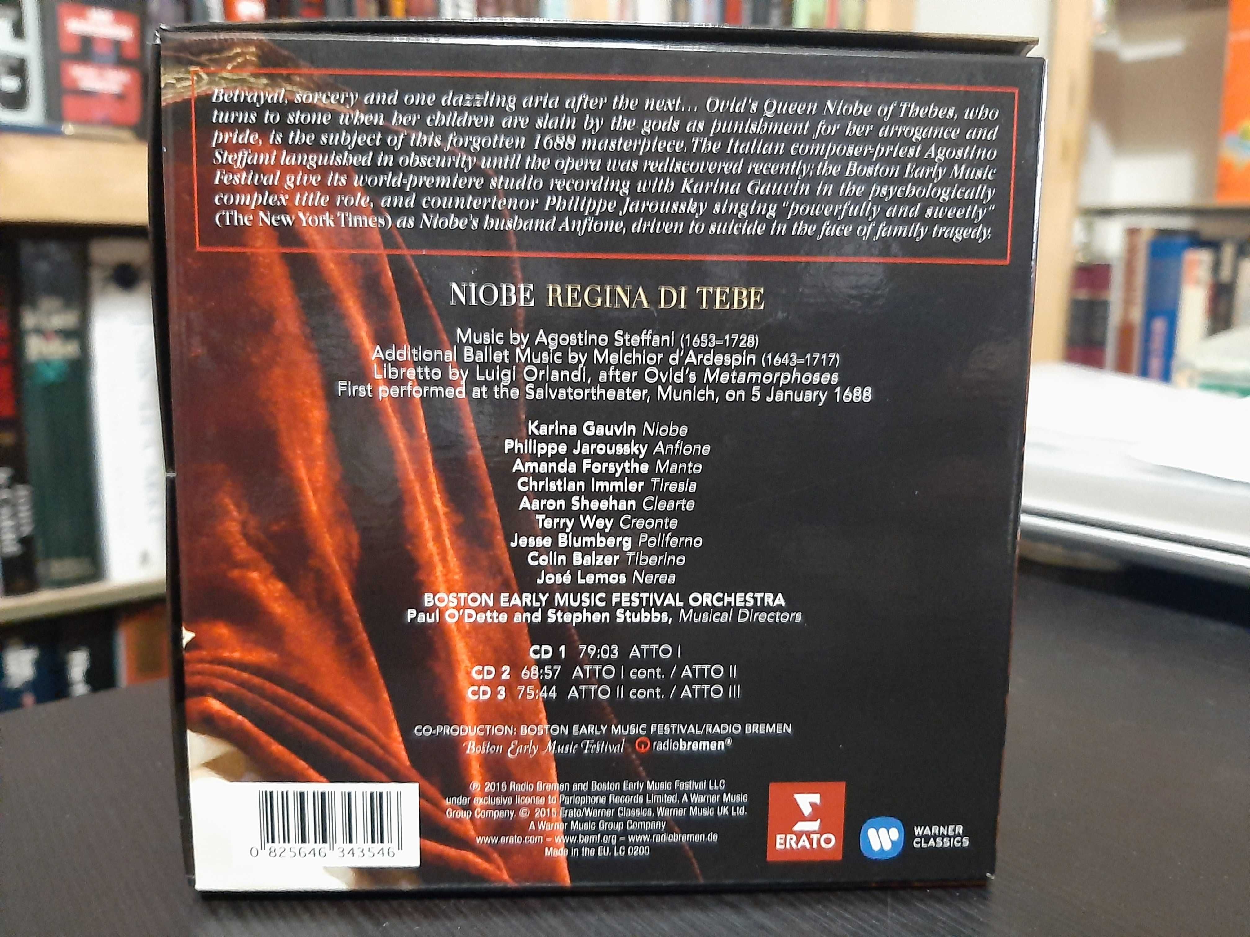 Agostino Steffani – Niobe – Boston Early Music Festival Orchestra