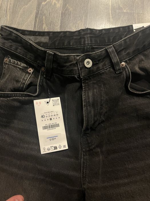 zara flared jeans 40 size