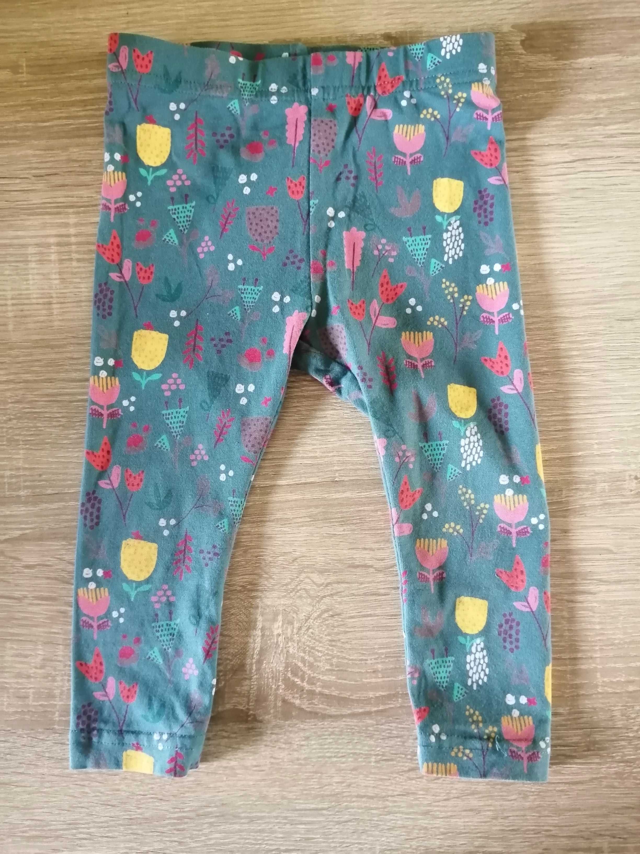 Zestaw bluzka + legginsy Coccodrillo rozmiar 74