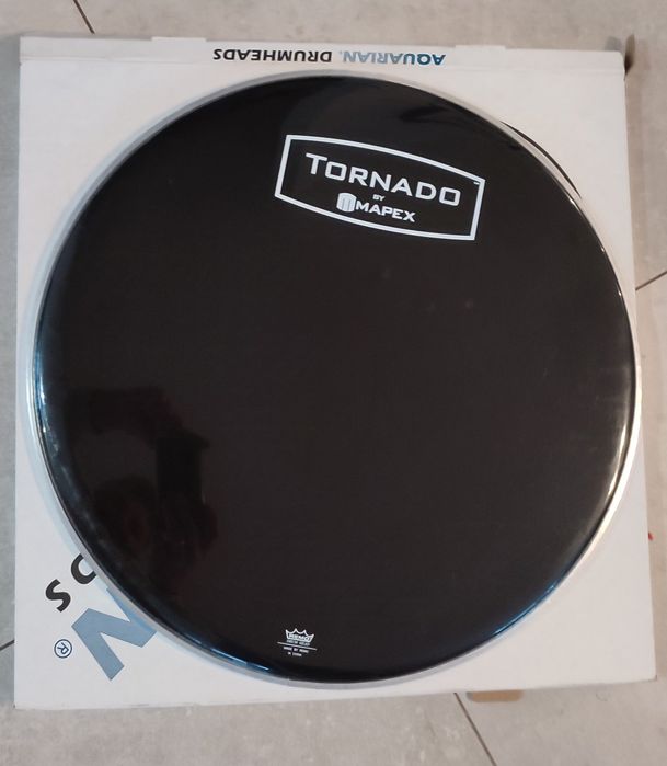 Naciąg rezonansowy do centrali bębna basowego bass drum 22" Mapex Remo