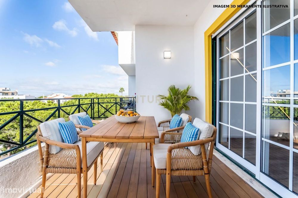 Estilo, Luz e Vista Mar - Duplex Exclusivo com Varandas, Vista Mar e G