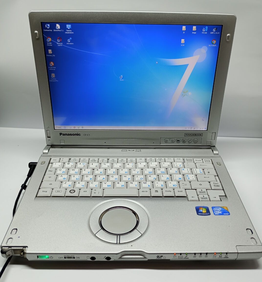 Захищений ноутбук Panasonic Toughbook CF-C1(i5-2520U)сенсорний торгТер
