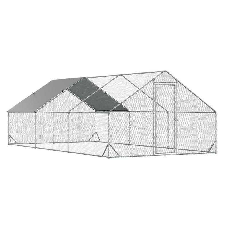 Galinheiro de Exterior Grande 3x6x2m