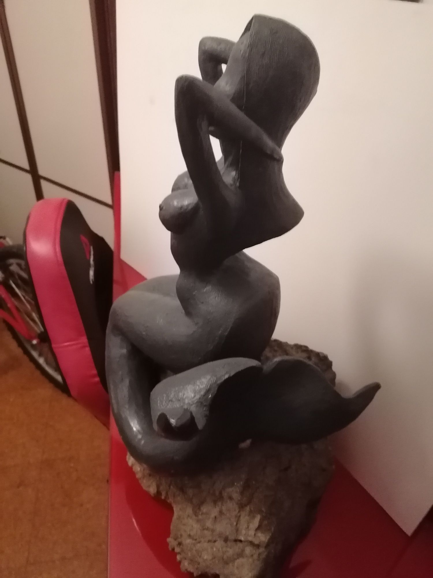 Escultura a sereia