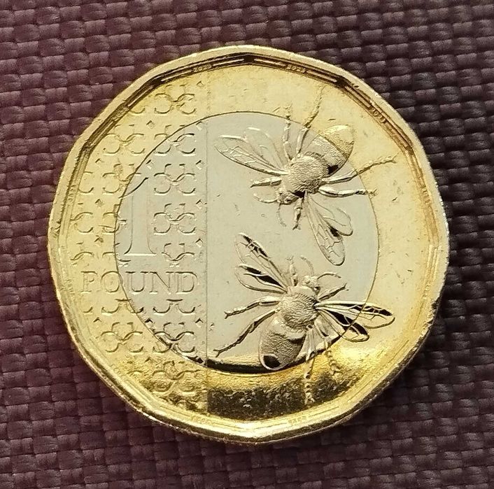 Монета Велика Британія 1 фунт, 2023 р.