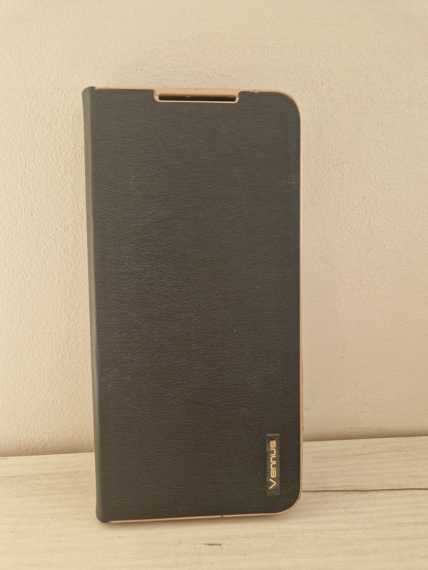Kabura Vennus Book z ramką do Xiaomi Mi 10T Lite / Note 9T Pro Granat