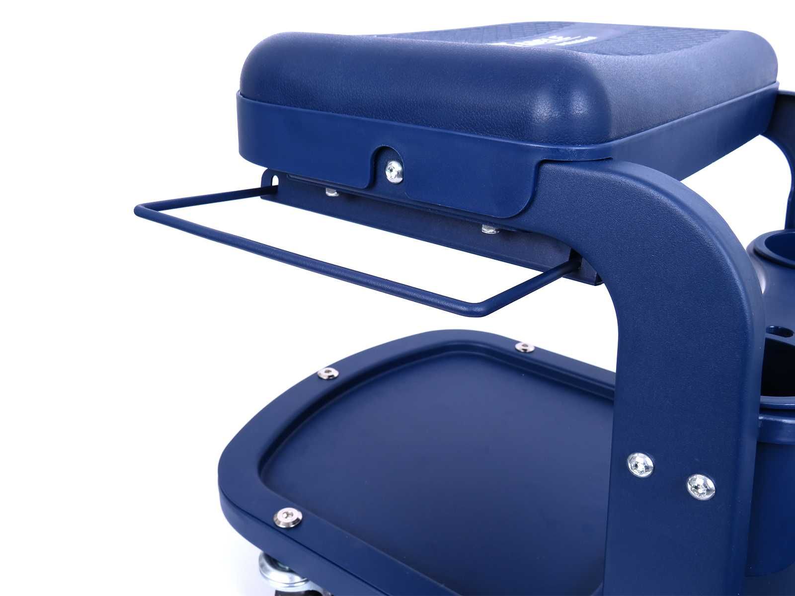 KRAFT&DELE Stołek Siedzisko Taboret Warsztatowy Krzesło Wózek KD10762