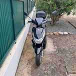 Peugeot Kisbee 50cc Scooter, 2022, Black. 631km