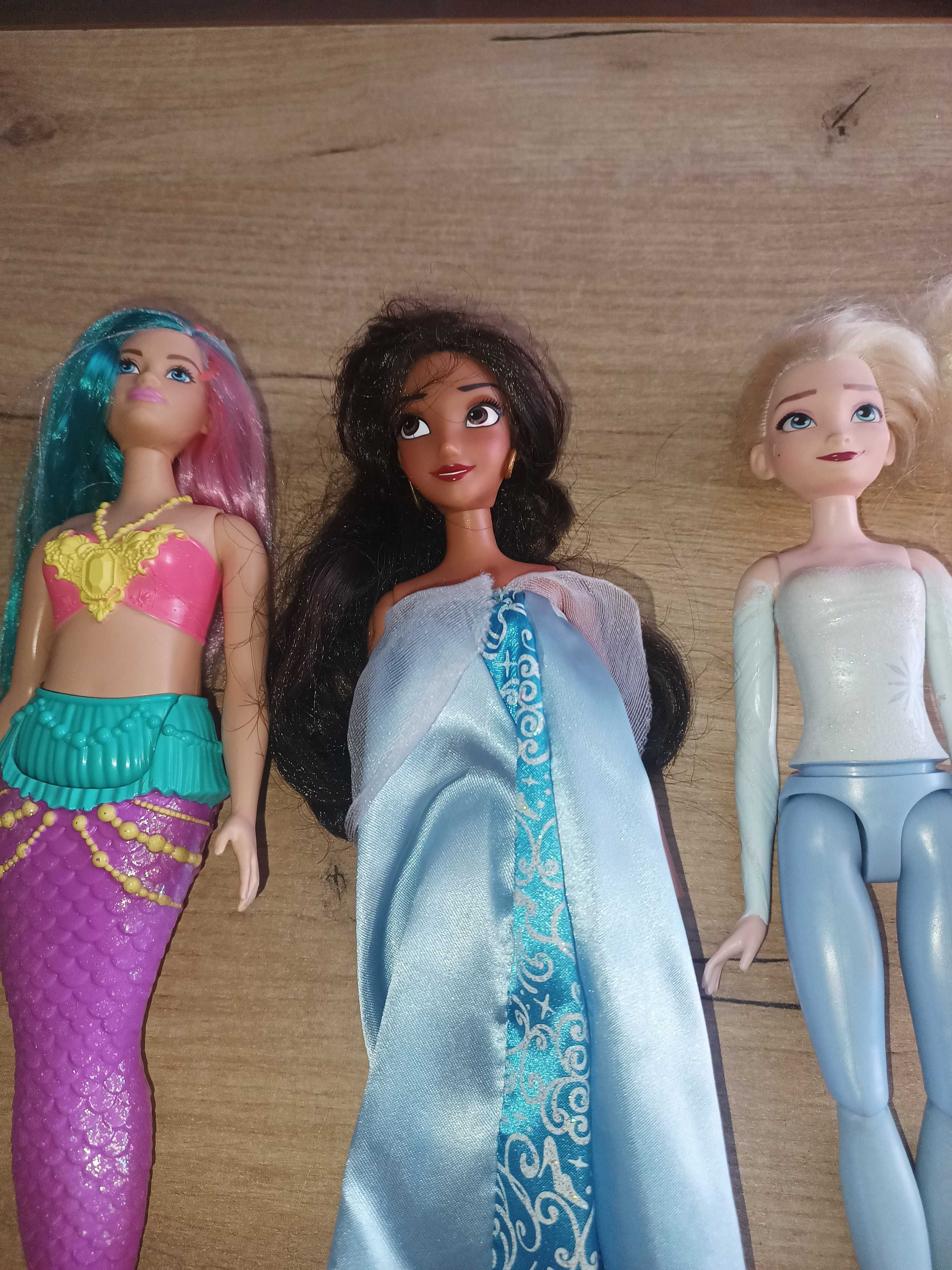 3 lalki barbie Mattel Disney