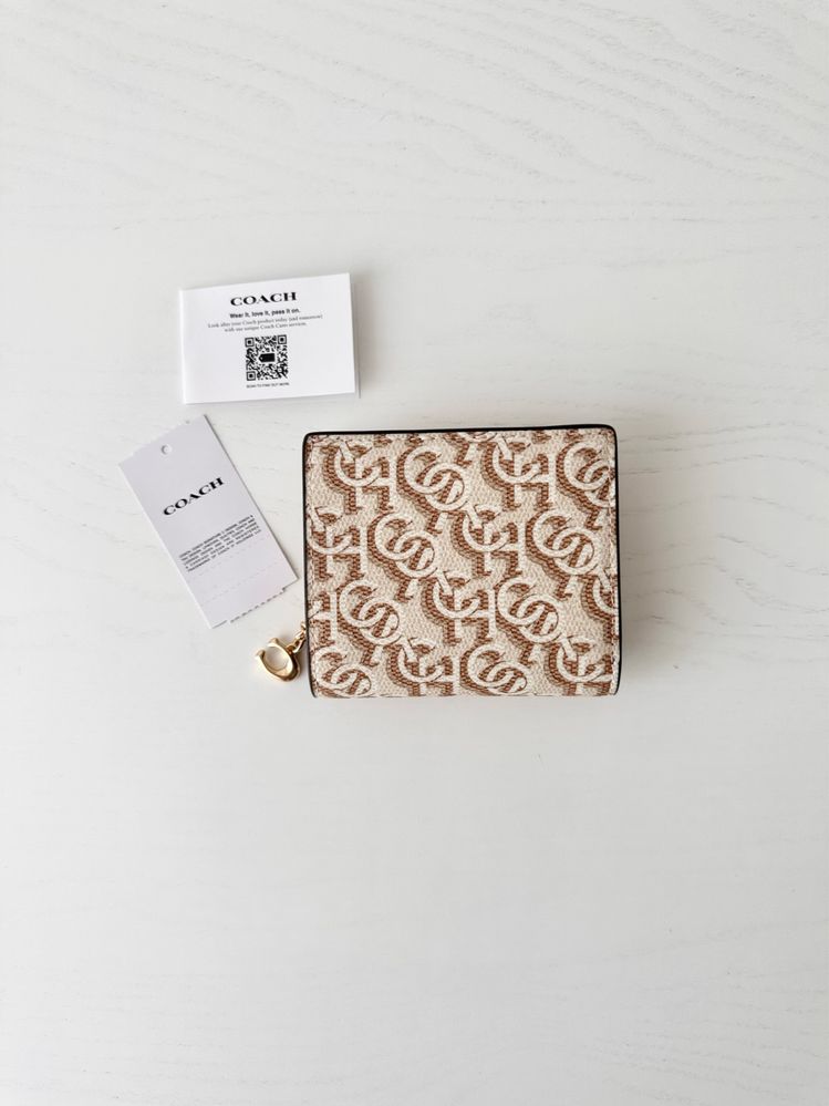 COACH Snap Wallet Подарок девушке кошелек подарунок гаманець жіночий